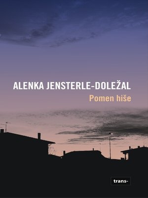 cover image of Pomen hiše